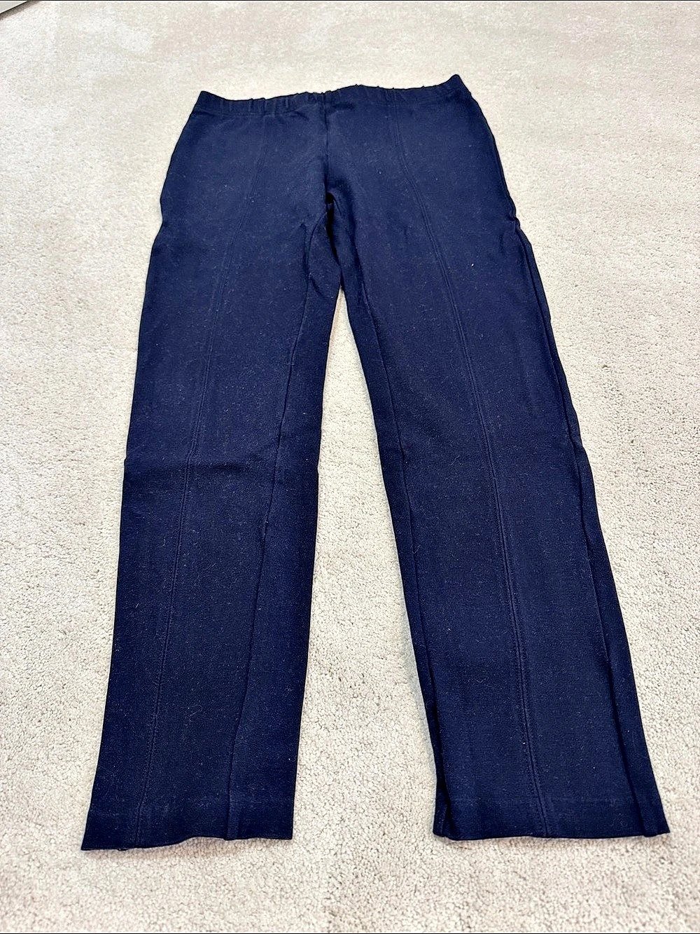 Talbots Navy Flare Pants Size Medium